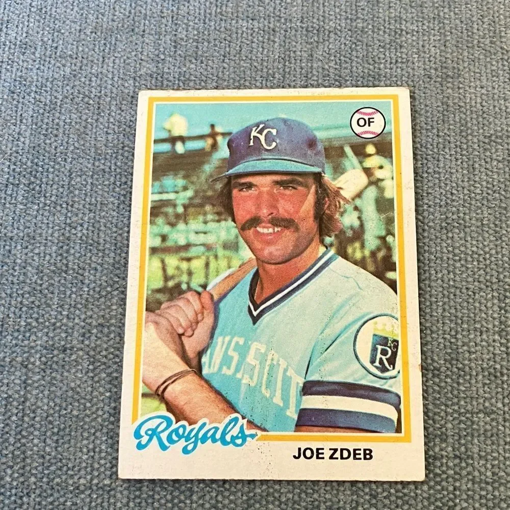 1978 Topps Kansas City Royals Baseball Card Trading Card